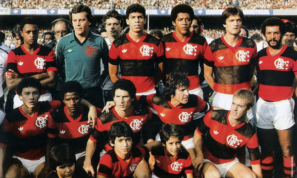 Фламенго - чемпион Бразилии по футболу 1983 года
